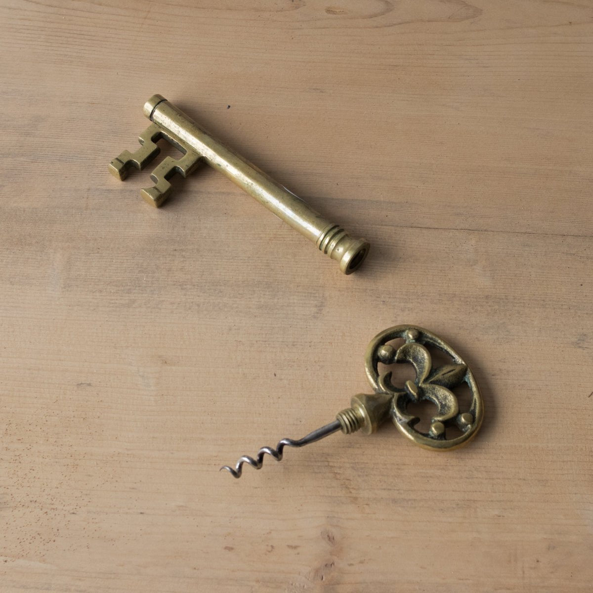 Brass Key Bottle Opener - elsie green - the french kitchen
