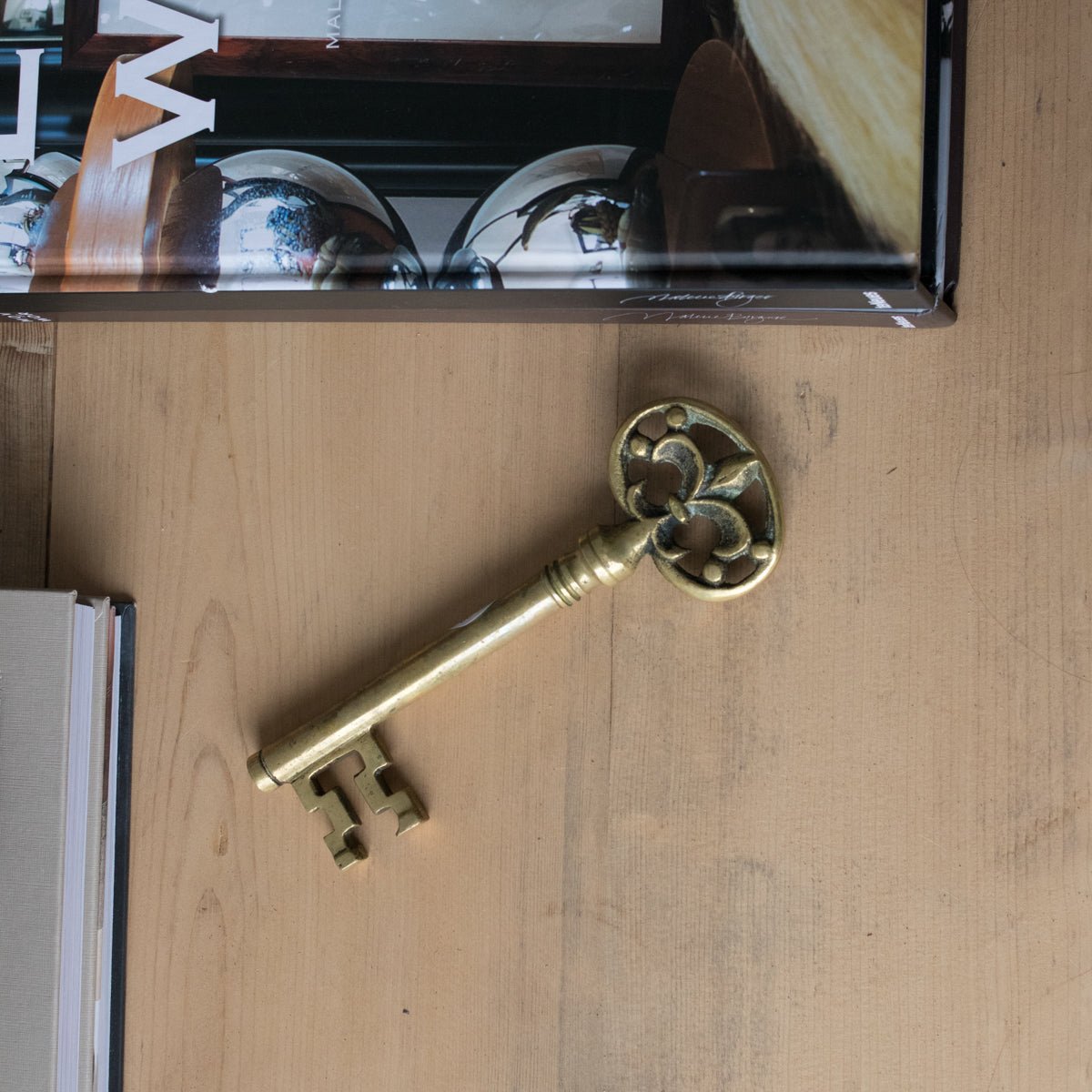 Brass Key Bottle Opener - elsie green - the french kitchen