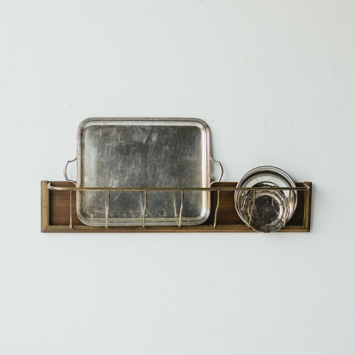 Brass & Oak Baguette Rack - elsie green - decor