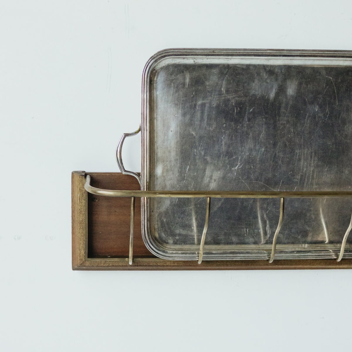 Brass & Oak Baguette Rack - elsie green - decor