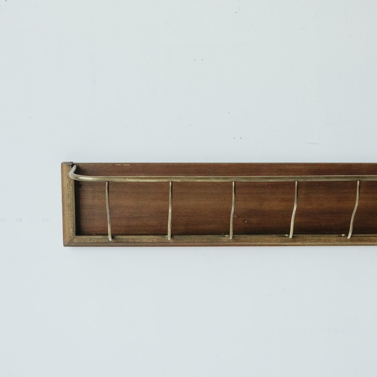 Brass & Oak Baguette Rack - elsie green - decor