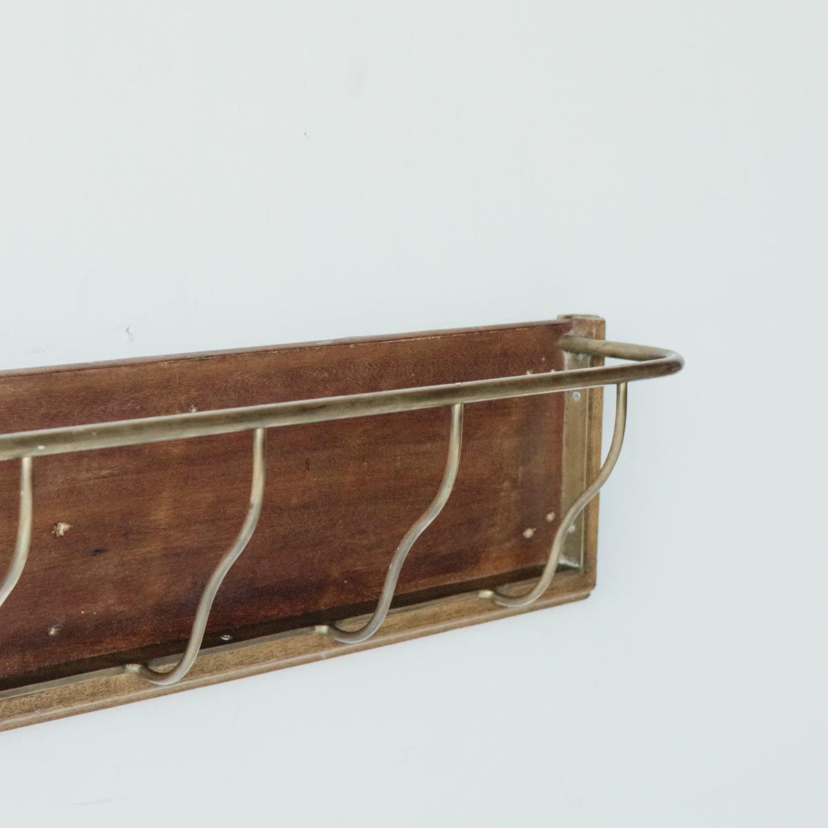 Brass & Oak Baguette Rack - elsie green - decor