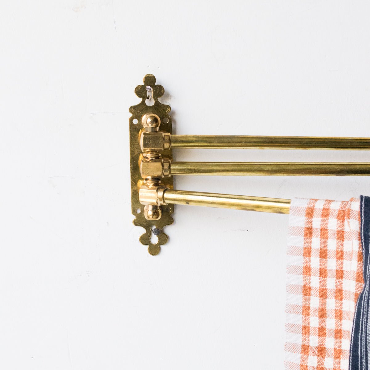 Brass Towel Bar - elsie green - decor