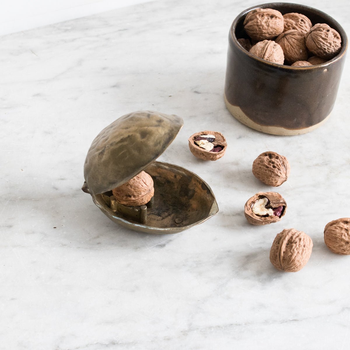 Brass Walnut Nutcracker - elsie green - The French Kitchen