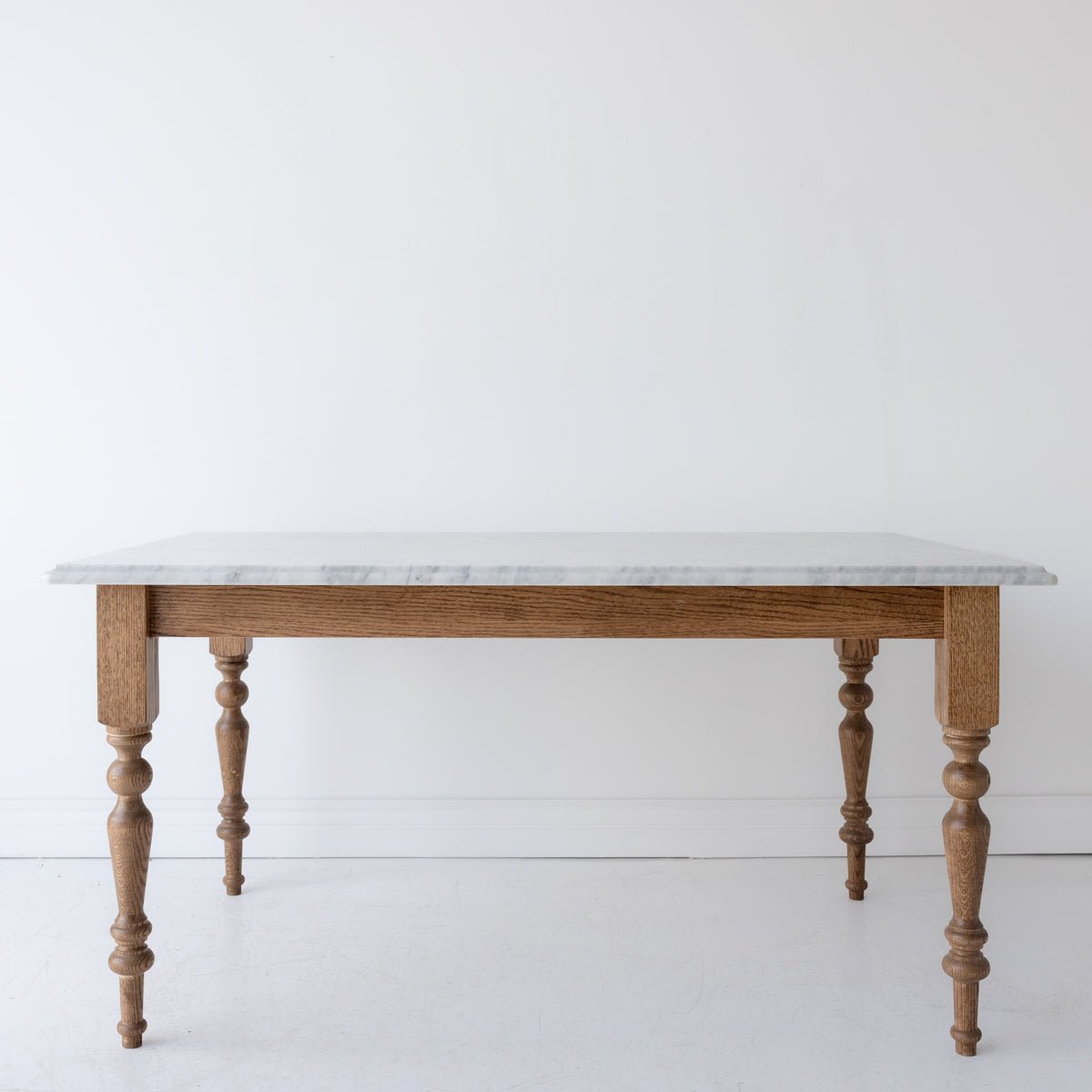 Brocanteur Marble Kitchen Table - elsie green - Custom Furniture