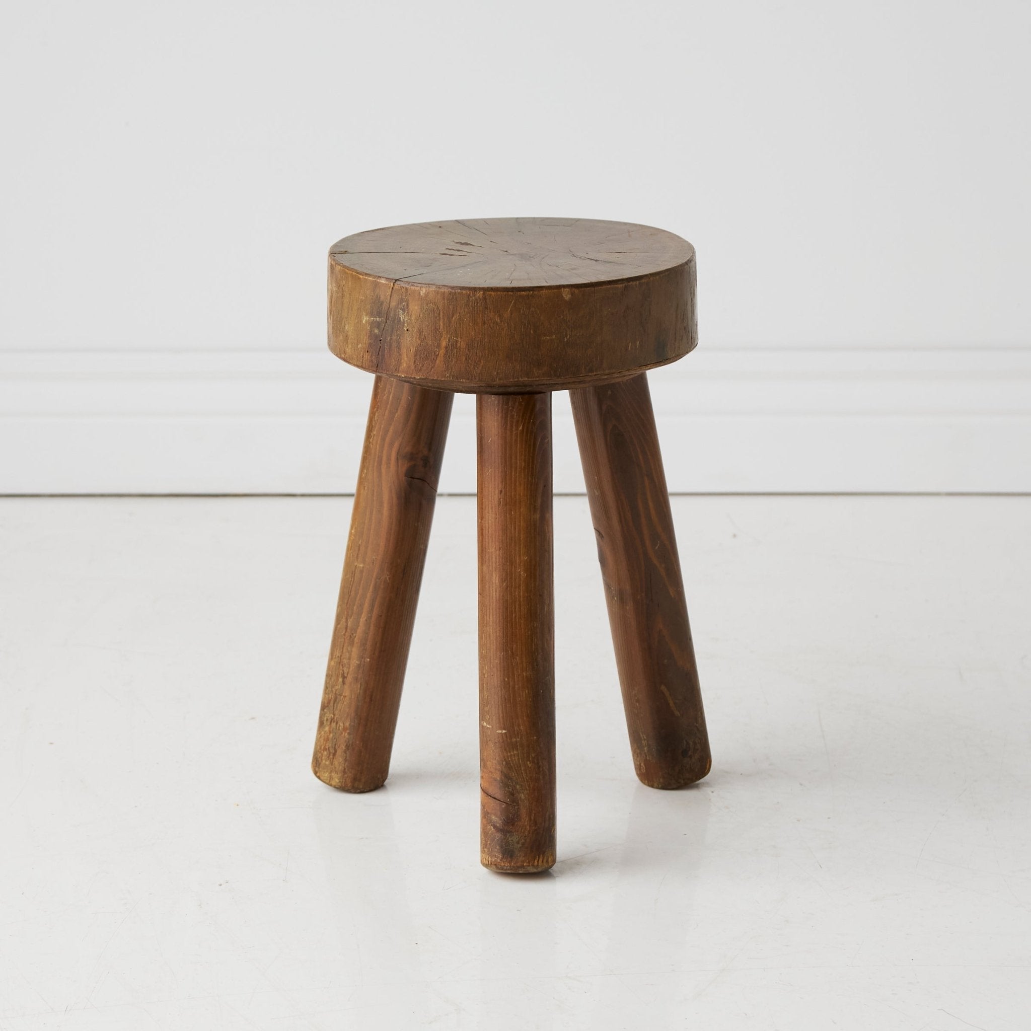 Brutalist Tripod Stool - elsie green - furniture