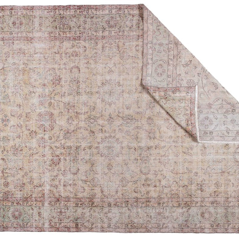 Cahors Vintage Rug | 8' x 11'5" - elsie green - textiles