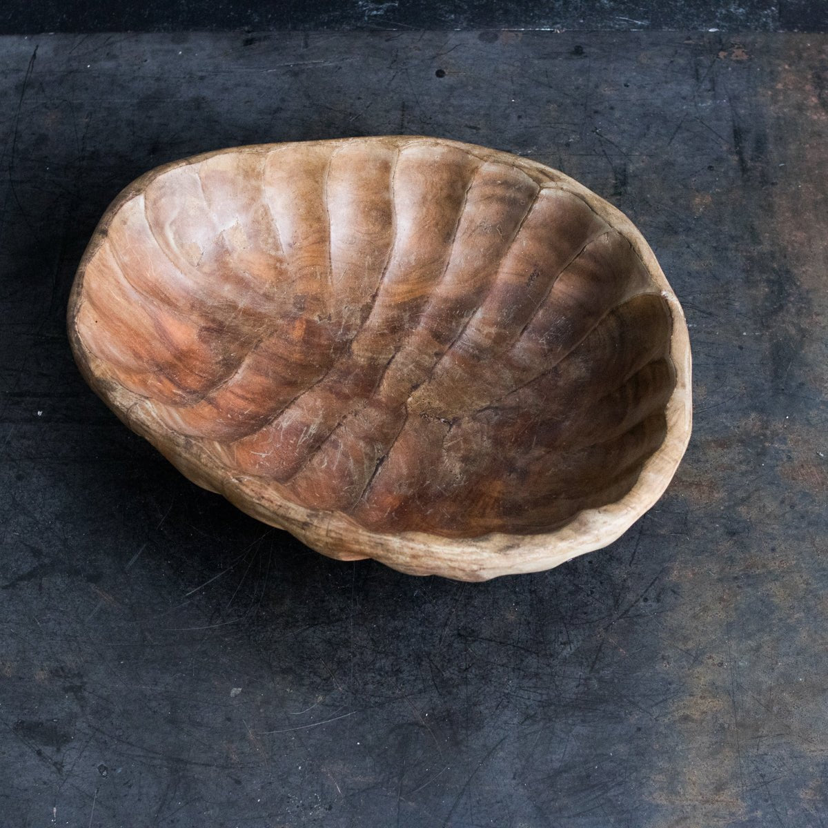 Carved Wood Bowl - elsie green - the french kitchen