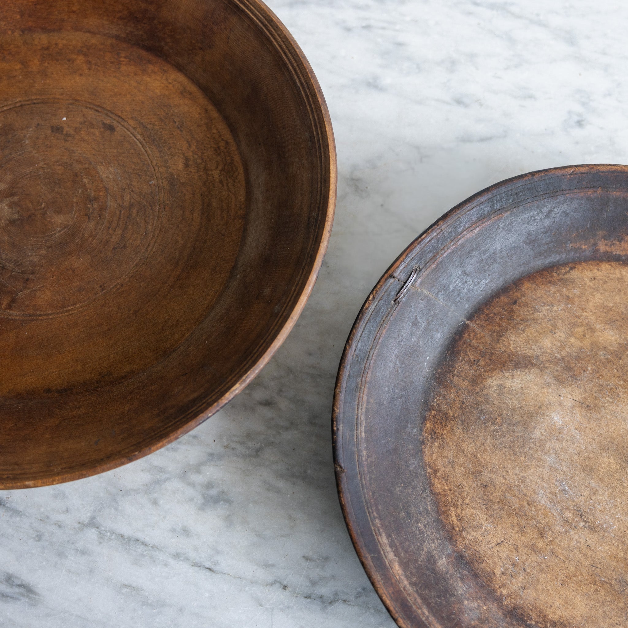 Carved Wood Bowl - elsie green - the french kitchen