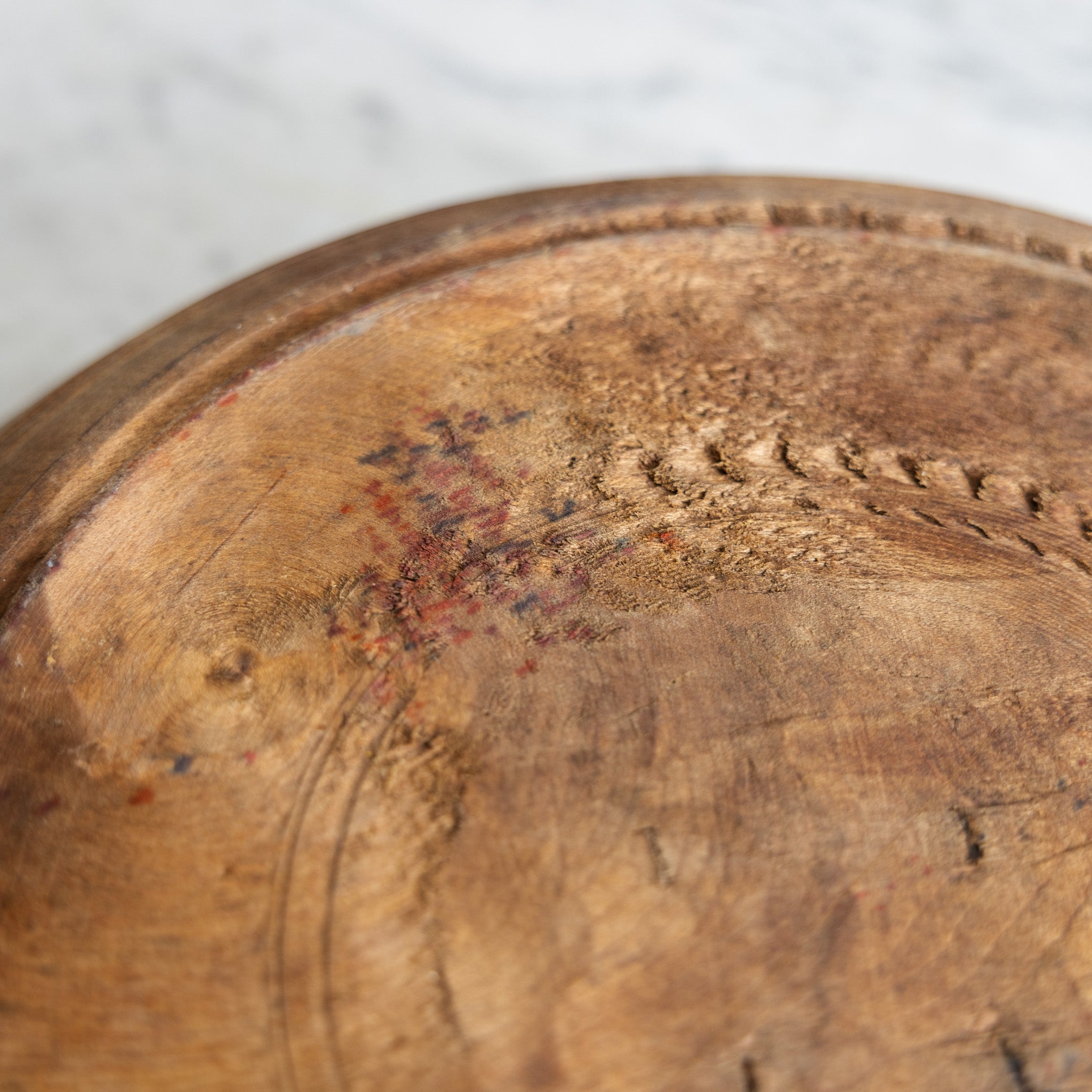 Carved Wood Bowl - elsie green - the french kitchen