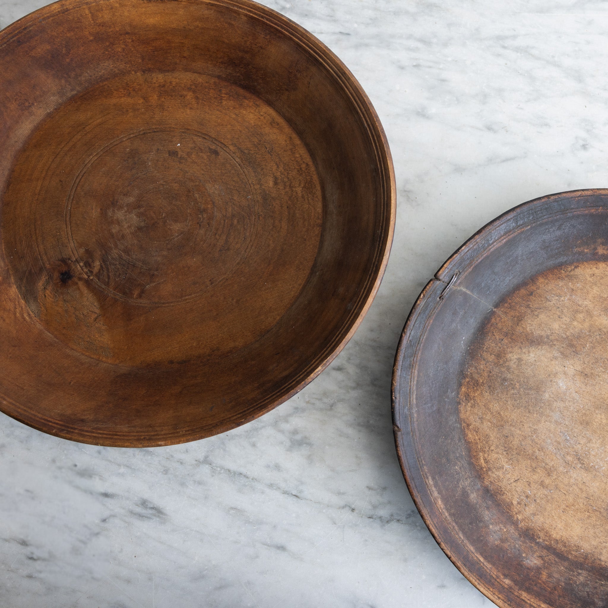 Carved Wood Bowl - elsie green - the french kitchen