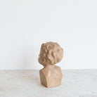 Cast Ceramic Bust - elsie green - art