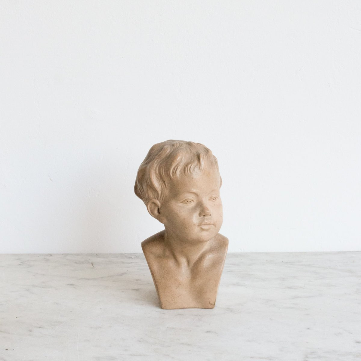 Cast Ceramic Bust - elsie green - art