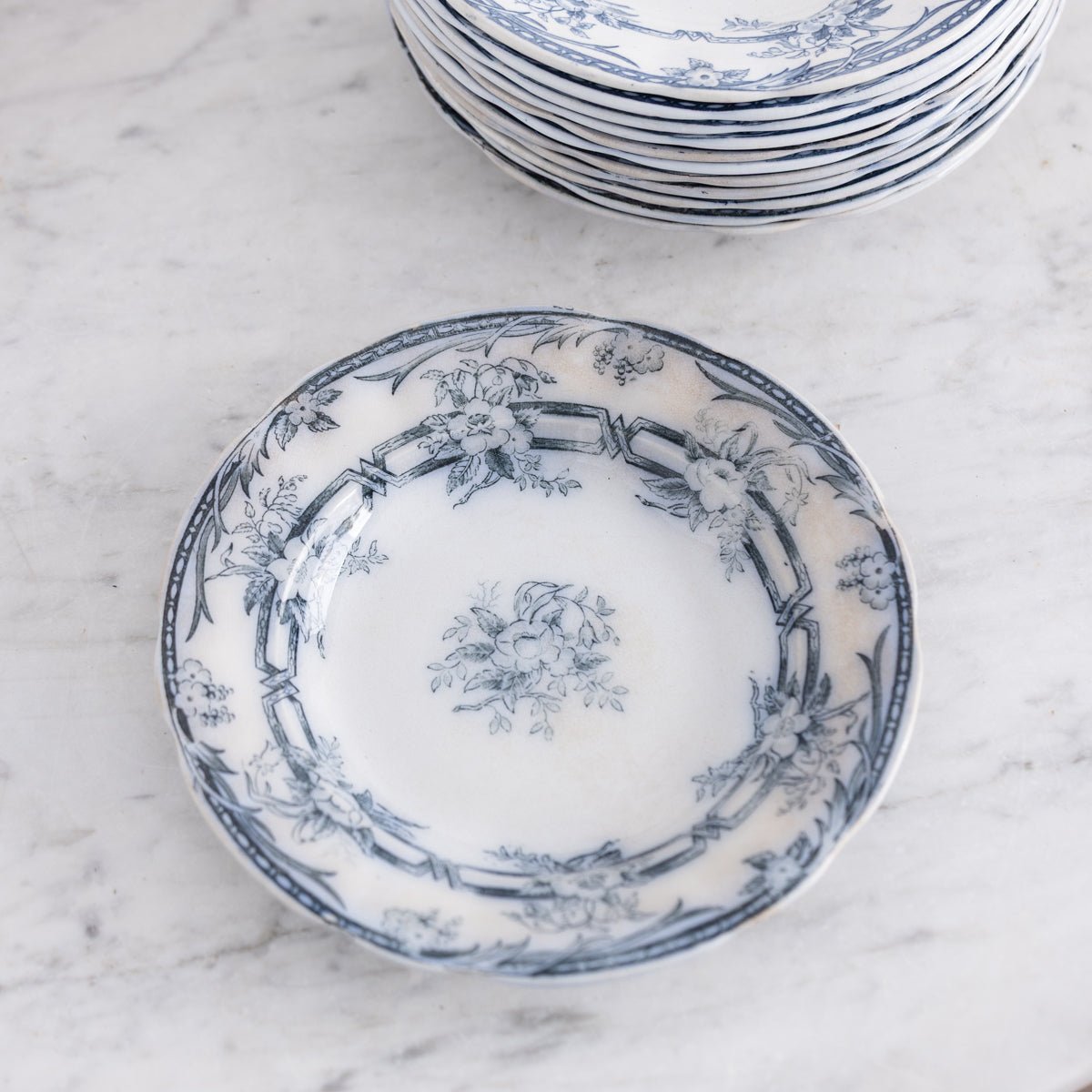 Ceres Flow Blue Transferware Bowl Set of 4 - elsie green - the french kitchen
