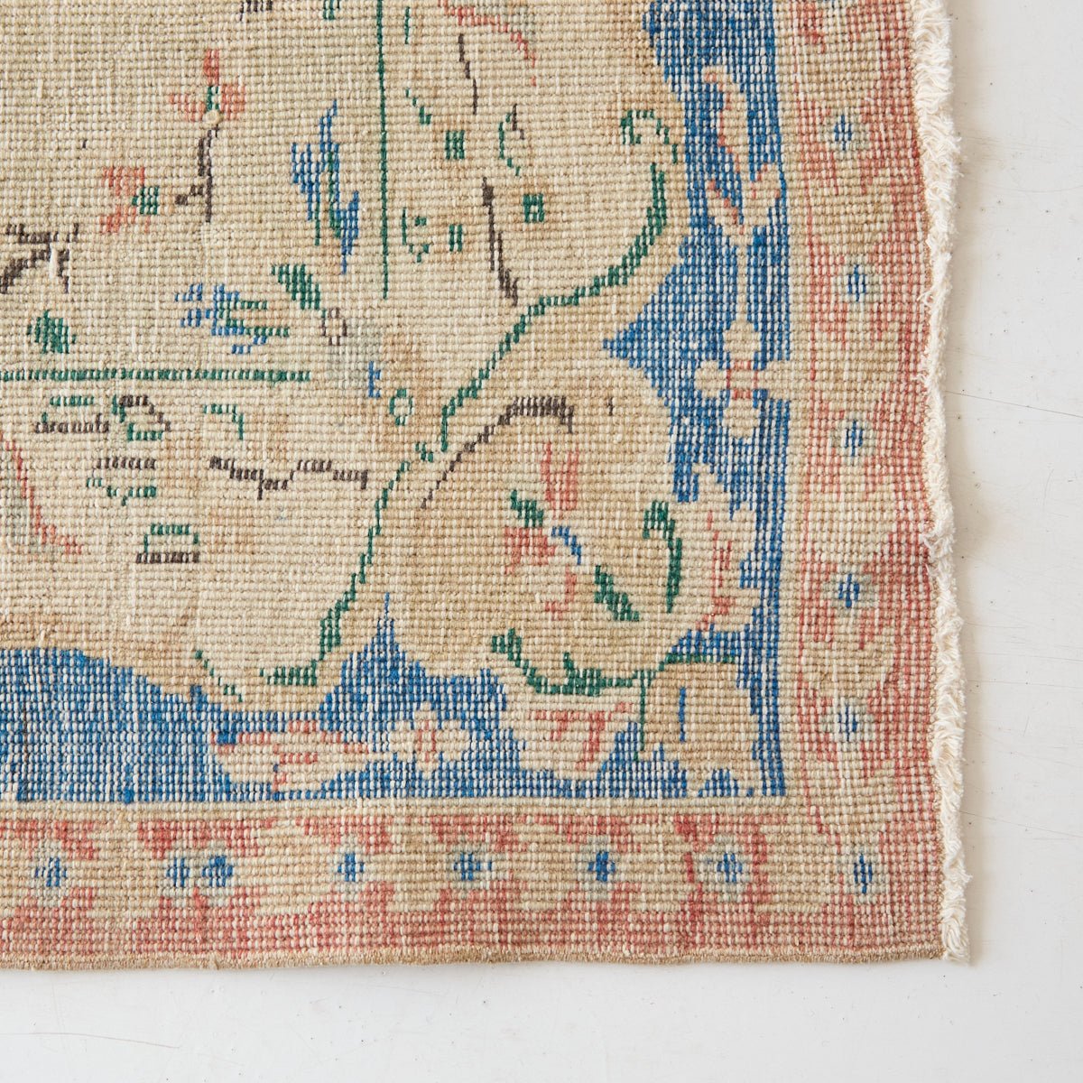 Chablis Vintage Rug | 6' x 9'2" - elsie green - textiles