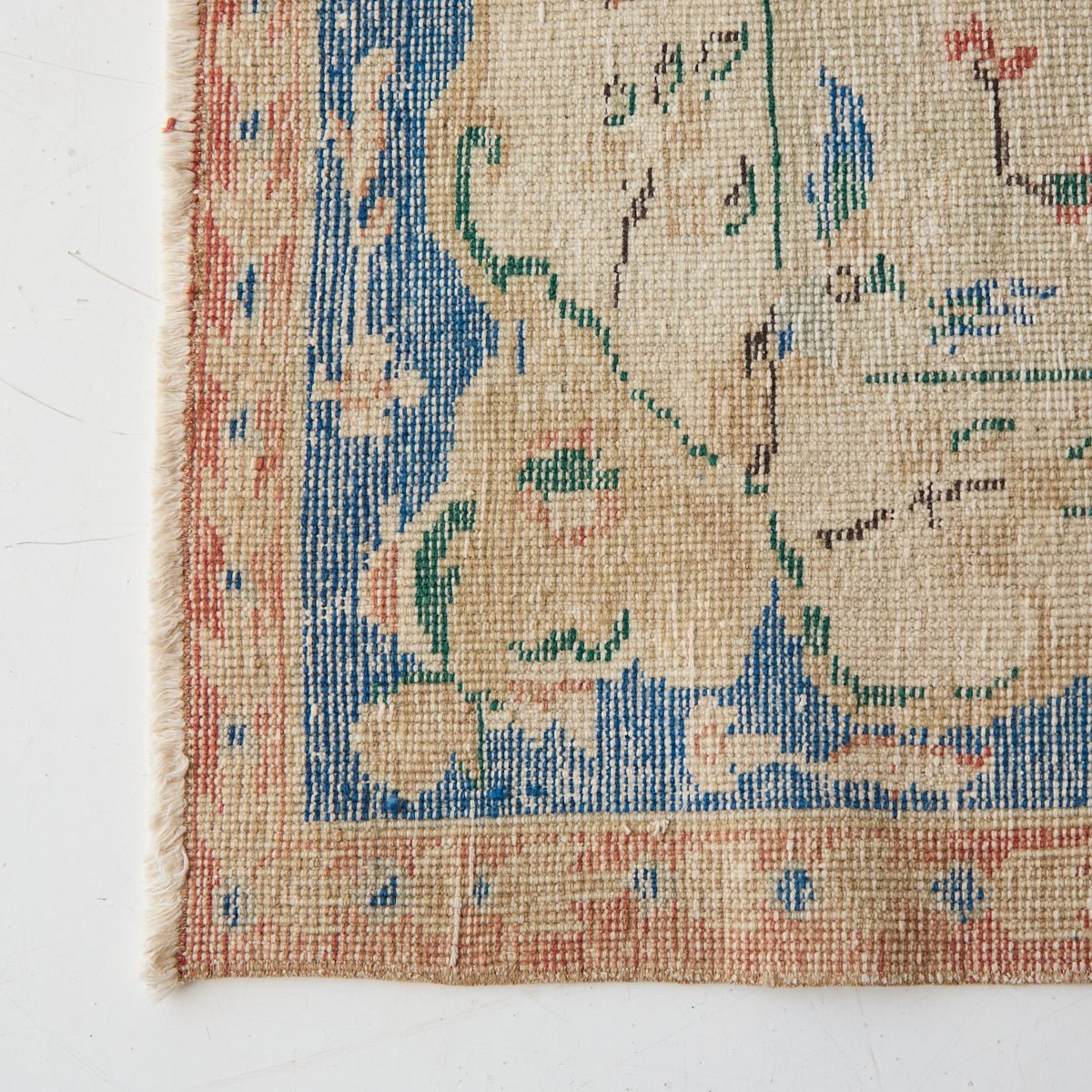 Chablis Vintage Rug | 6' x 9'2" - elsie green - textiles