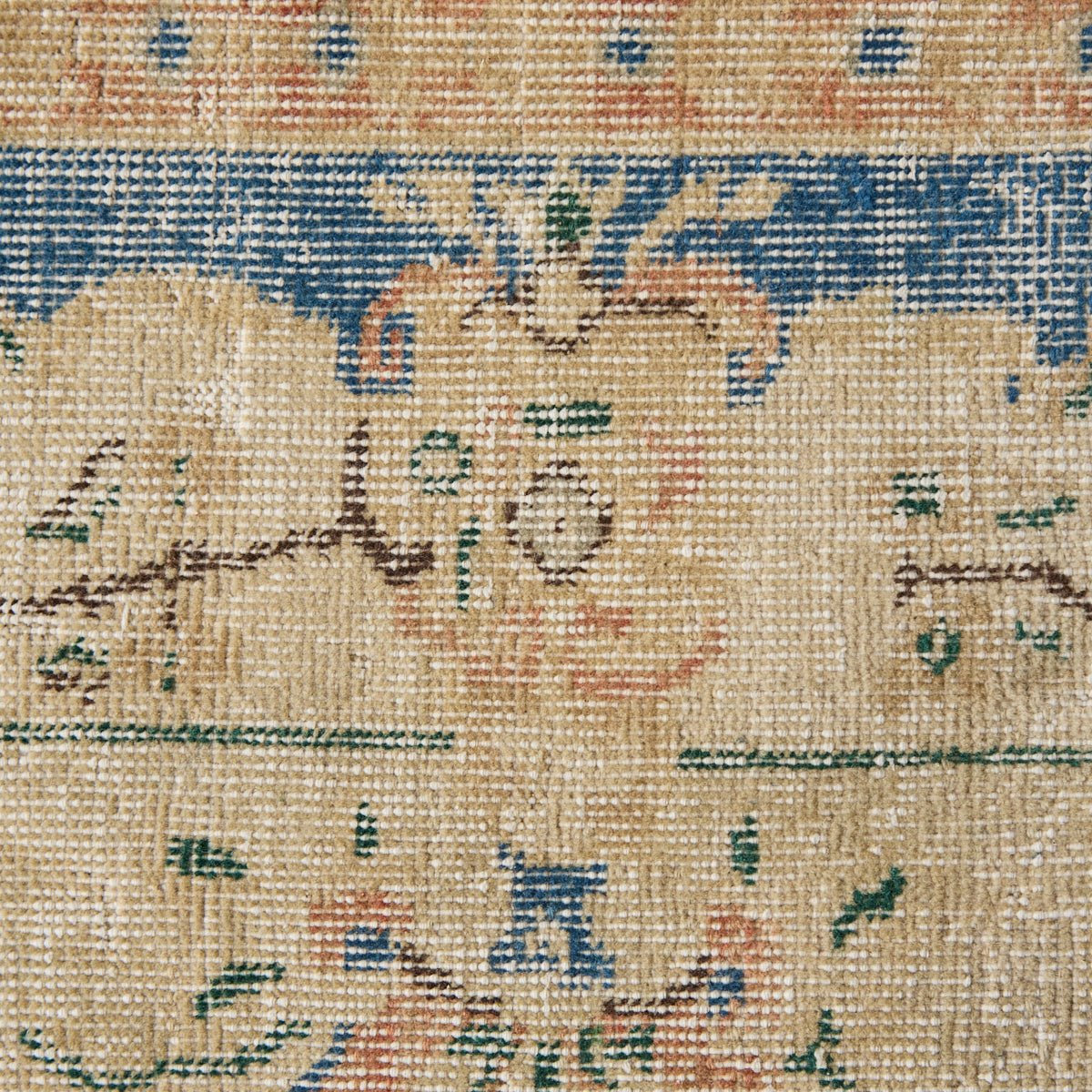 Chablis Vintage Rug | 6' x 9'2" - elsie green - textiles
