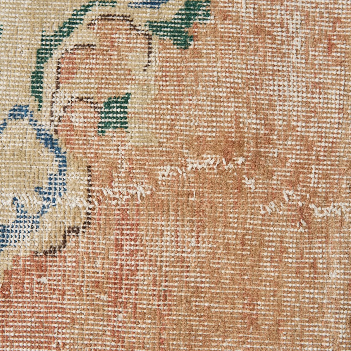 Chablis Vintage Rug | 6' x 9'2" - elsie green - textiles