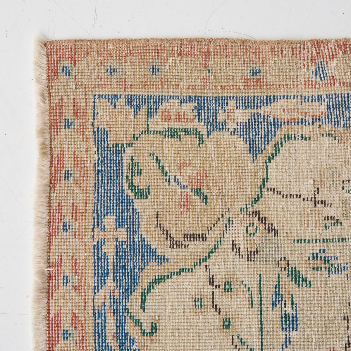 Chablis Vintage Rug | 6' x 9'2" - elsie green - textiles