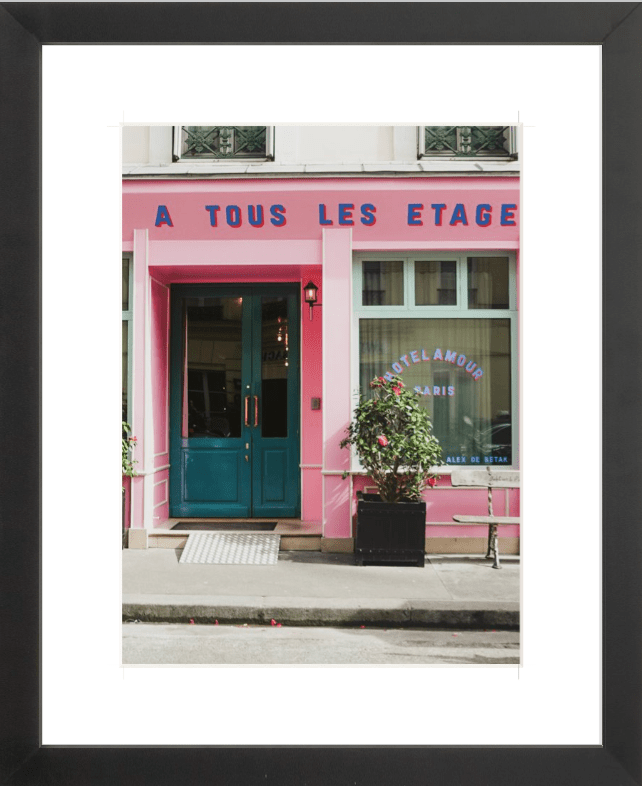 Chambre 22 Printed Photograph - elsie green - Art