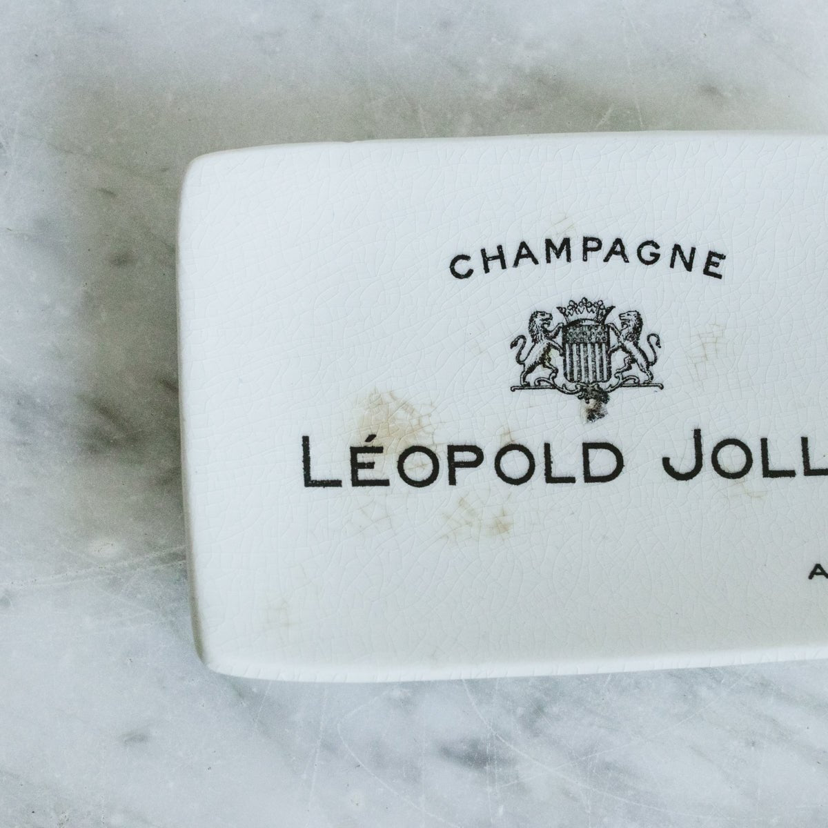 Champagne Leopold Jolly Ashtray - elsie green - decor