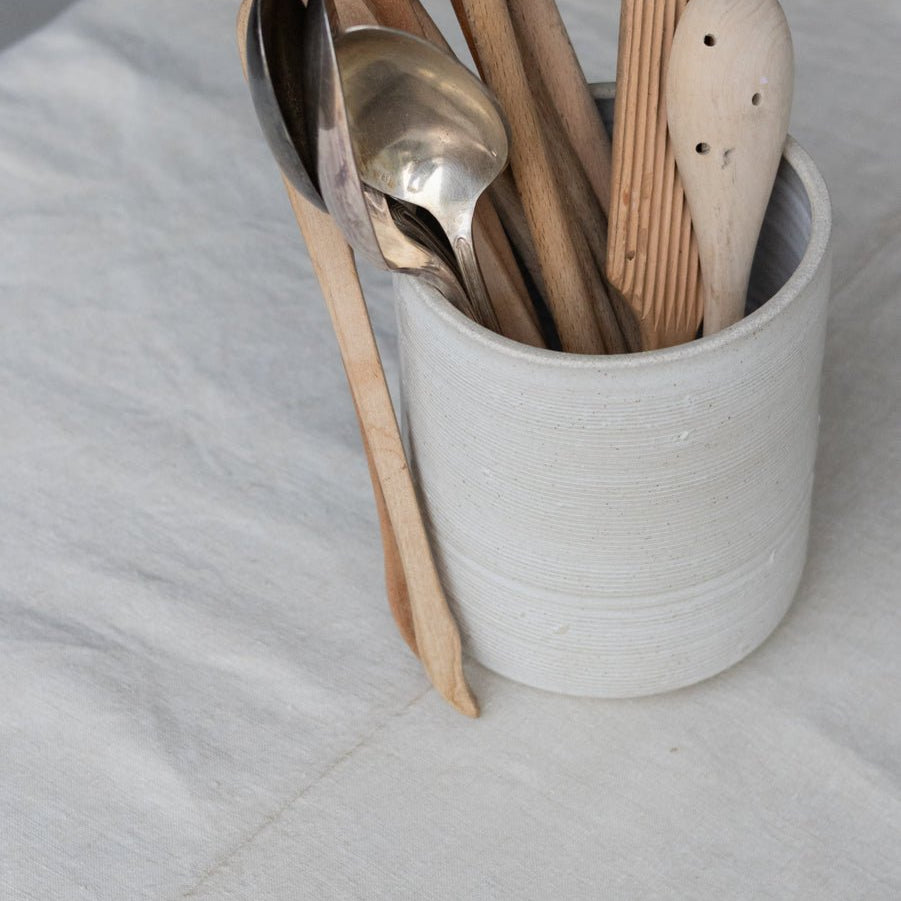 Chantilly Utensil Crock - elsie green - the french kitchen