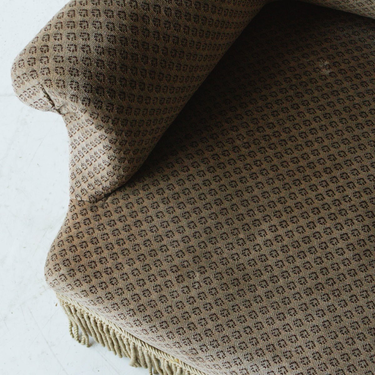 Chenille Napoleon Arm Chair - elsie green - furniture