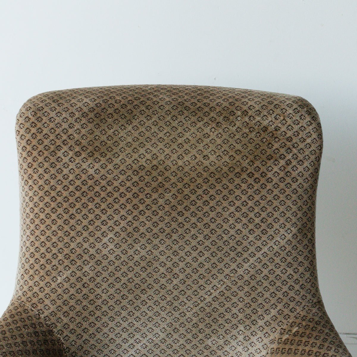 Chenille Napoleon Arm Chair - elsie green - furniture
