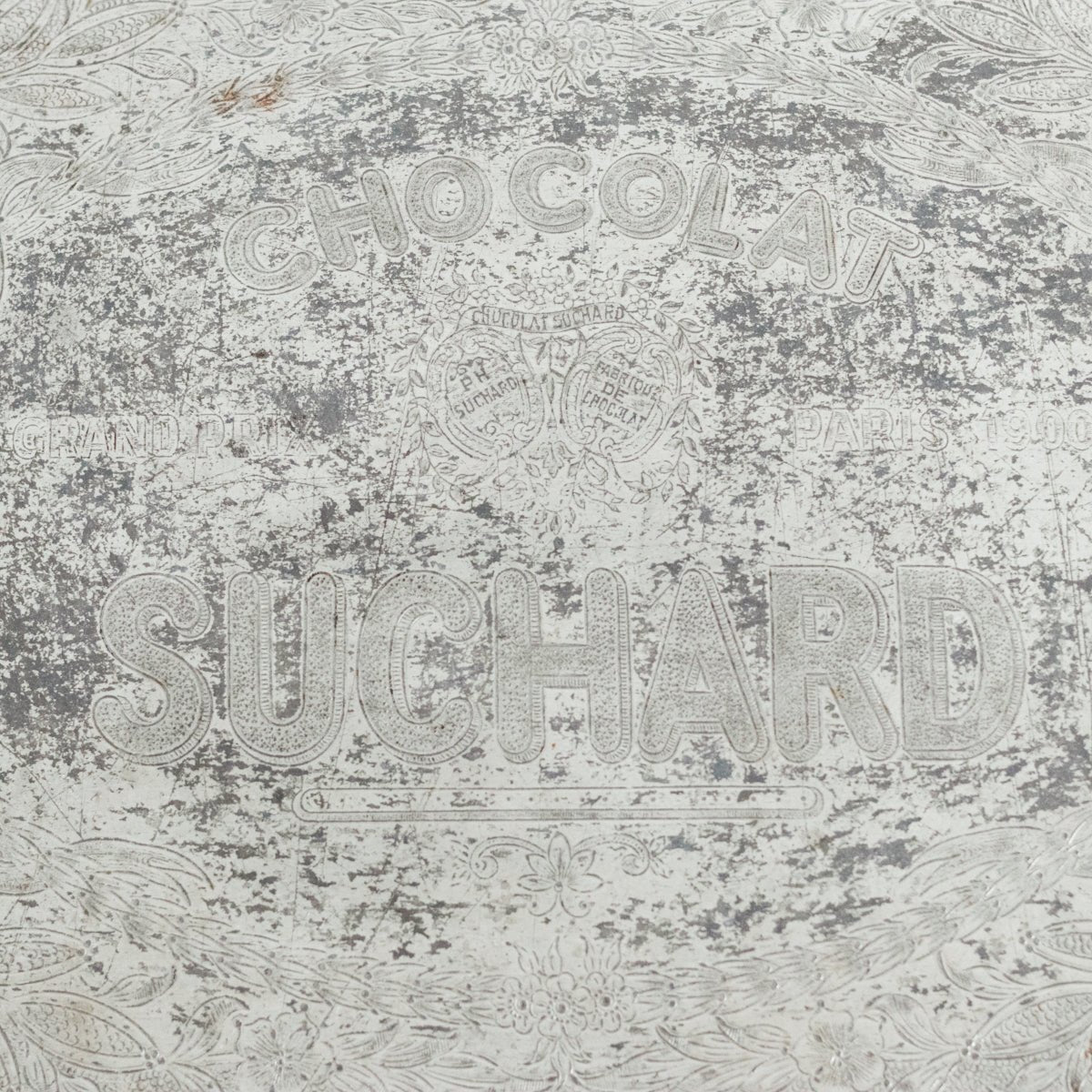 Chocolat Suchard Silver Tray - elsie green - The French Kitchen