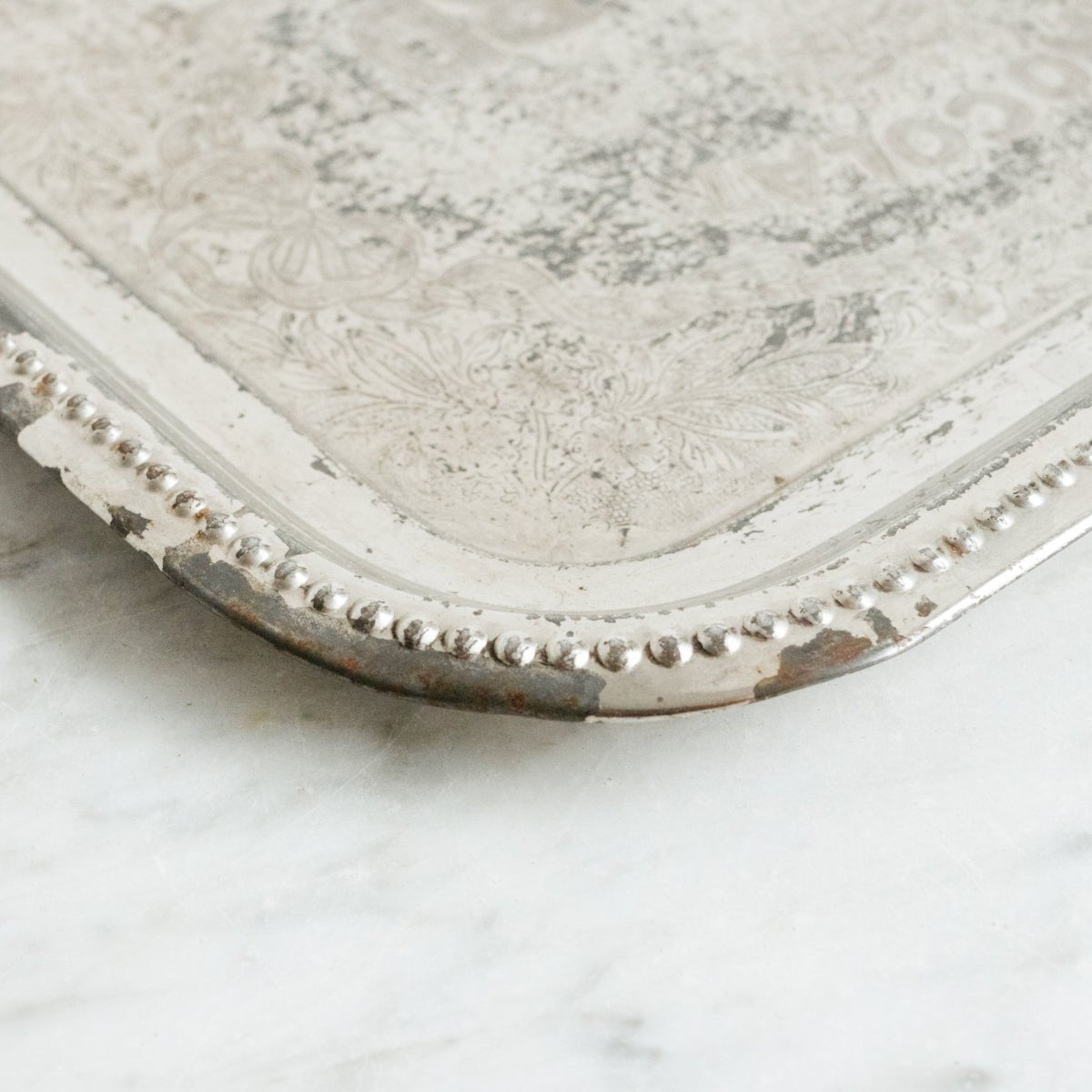 Chocolat Suchard Silver Tray - elsie green - The French Kitchen