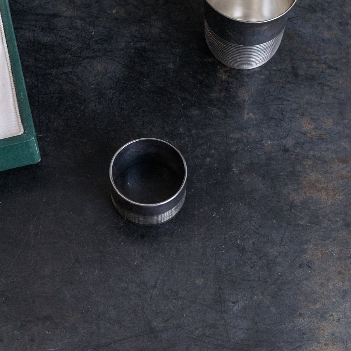 Christofle Christening Cup and Napkin Ring Set - elsie green - The French Kitchen