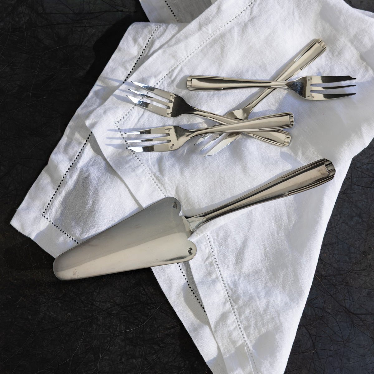 Christofle Dessert Set | 13 Pieces - elsie green - the french kitchen