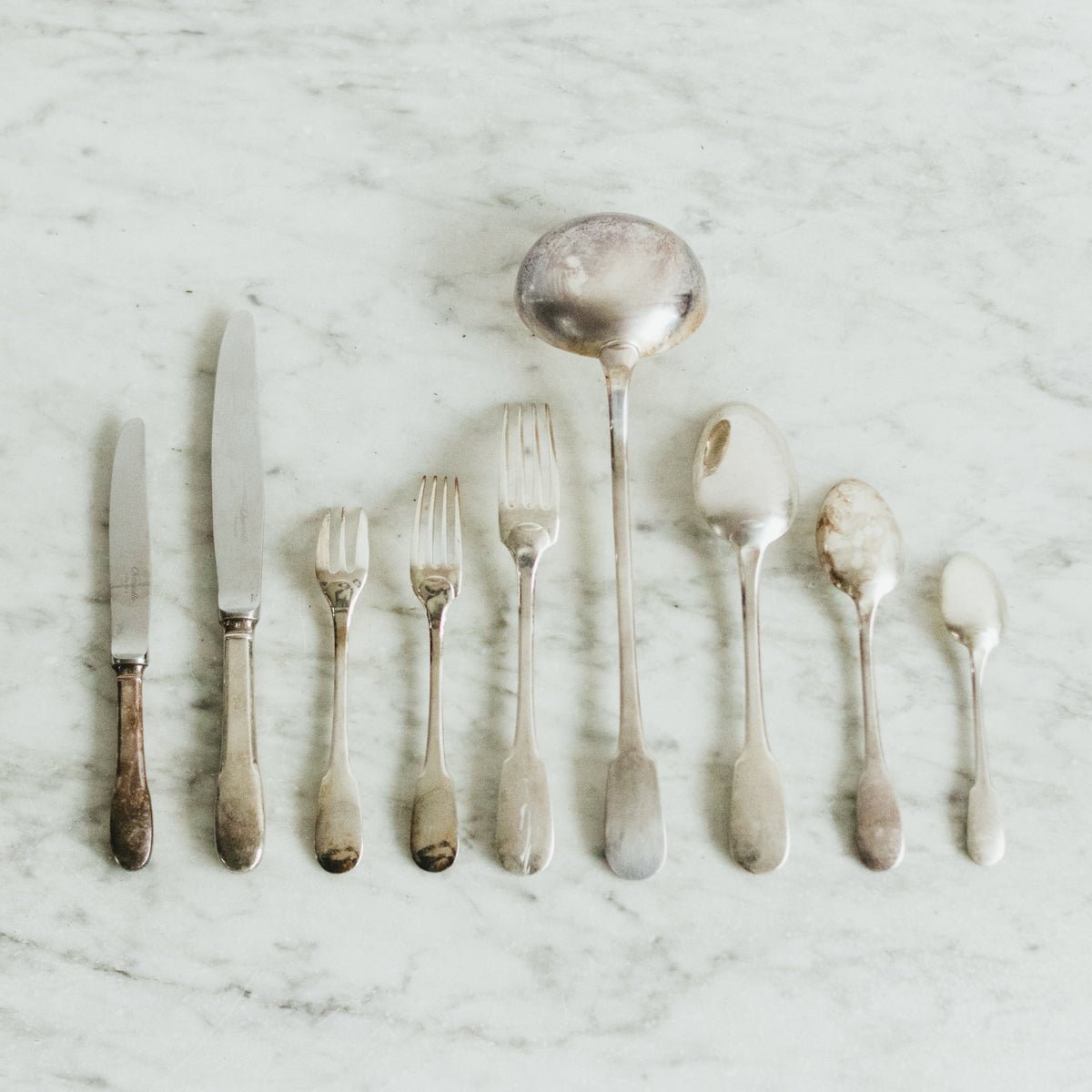 Christofle Flatware Set Of 97 Pieces - elsie green - The French Kitchen