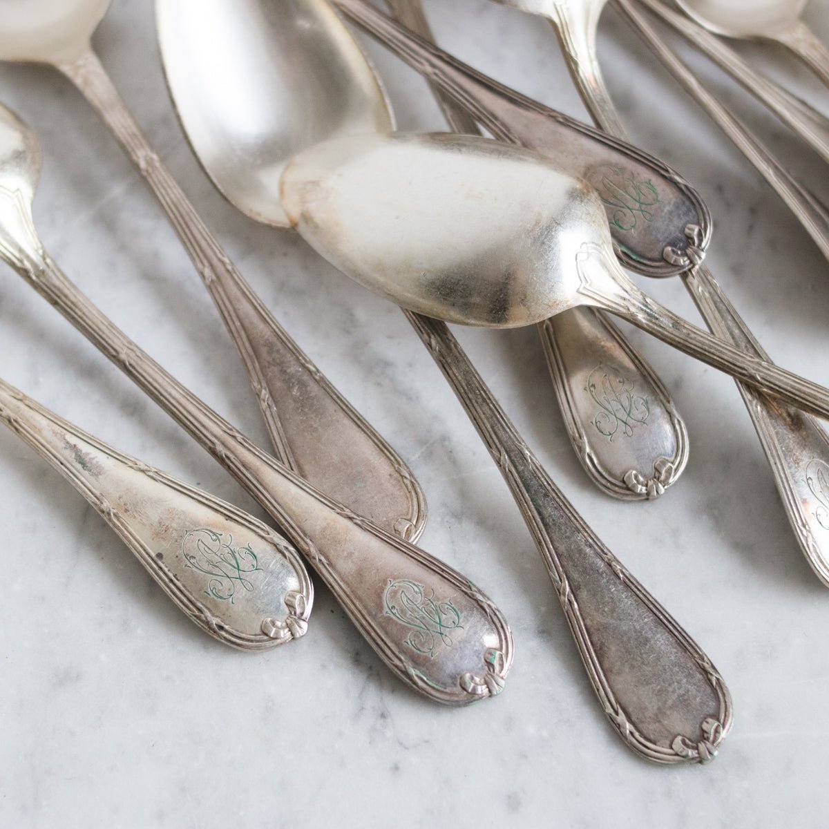 Christofle Forks & Spoons Set of 24 - elsie green - the french kitchen