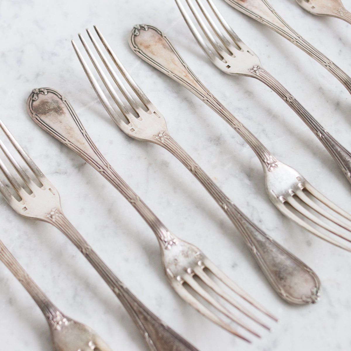 Christofle Forks & Spoons Set of 24 - elsie green - the french kitchen