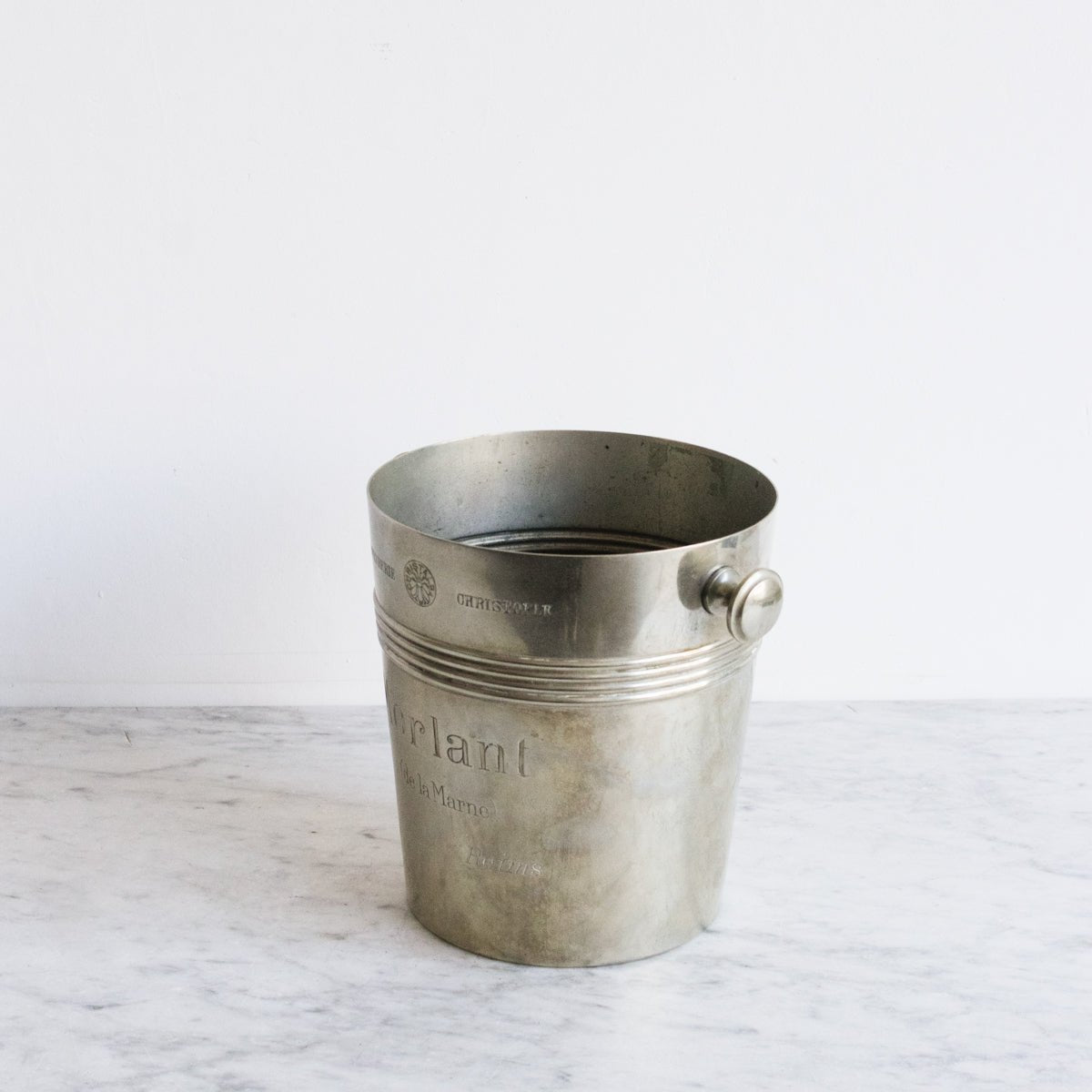 Christofle Hotel Silver Bee Champagne Bucket - elsie green - The French Kitchen