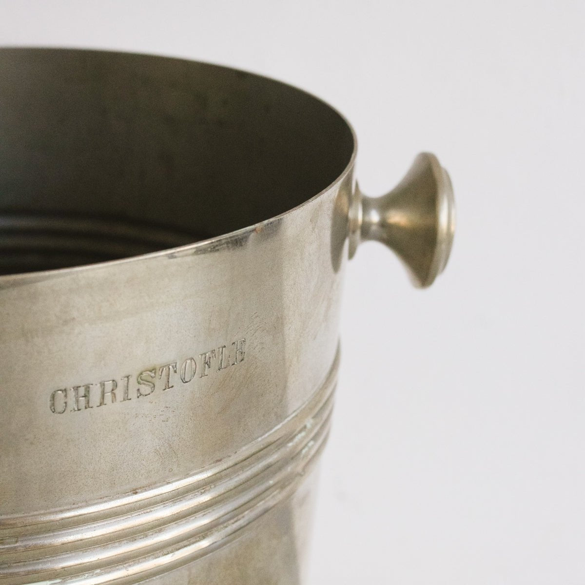 Christofle Hotel Silver Bee Champagne Bucket - elsie green - The French Kitchen