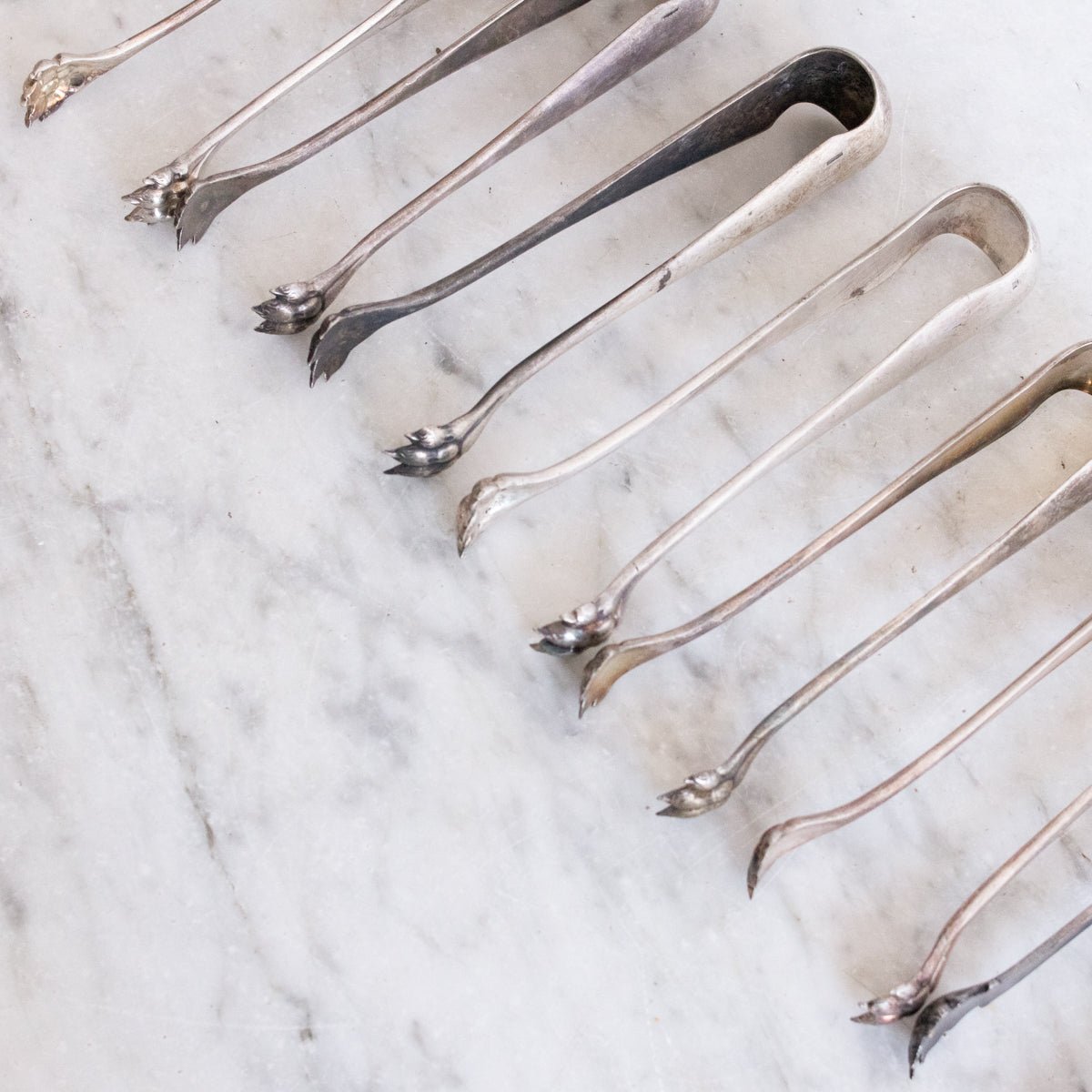 Christofle Ice Tongs - elsie green - the french kitchen