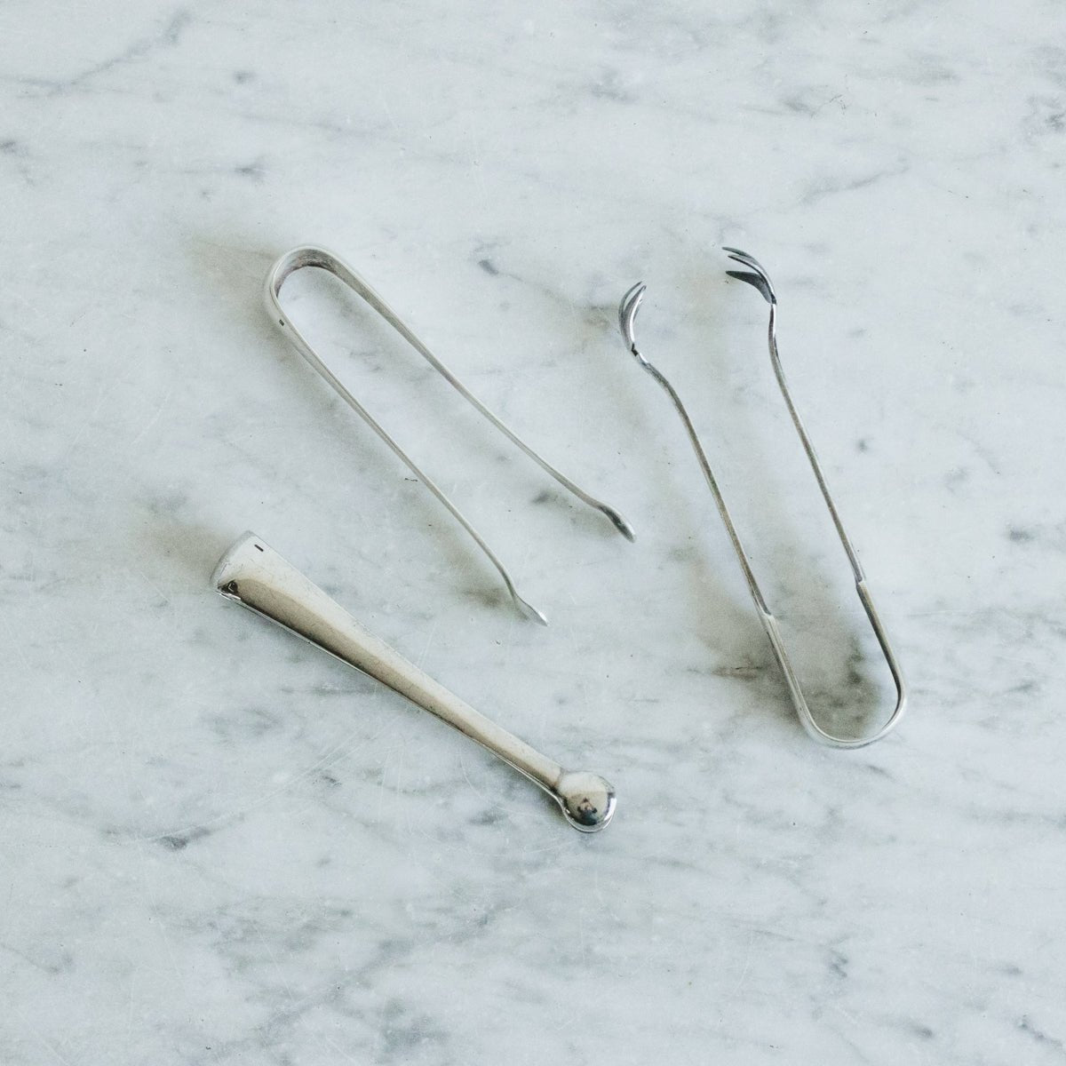 Christofle Ice Tongs - elsie green - The French Kitchen