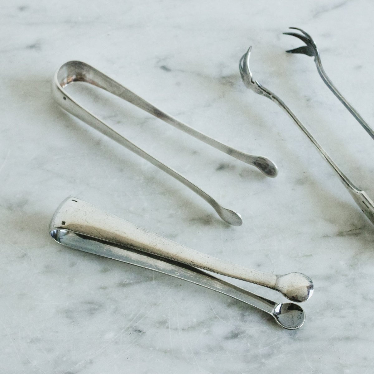 Christofle Ice Tongs - elsie green - The French Kitchen