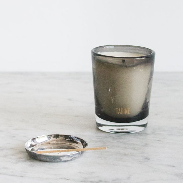 Christofle Silver Coaster and Tatine Scented Candle - elsie green - decor