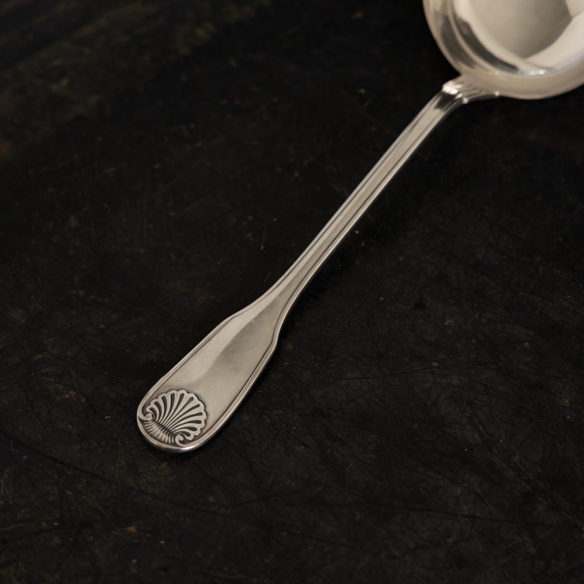 Christofle Silver Ladle - elsie green - the french kitchen