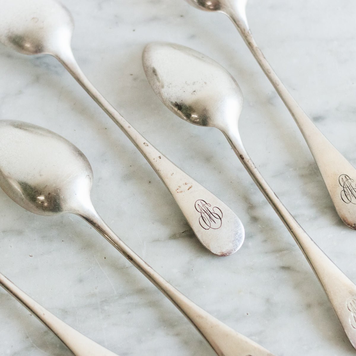 Christofle Vintage Flatware Set of 38 - elsie green - the french kitchen