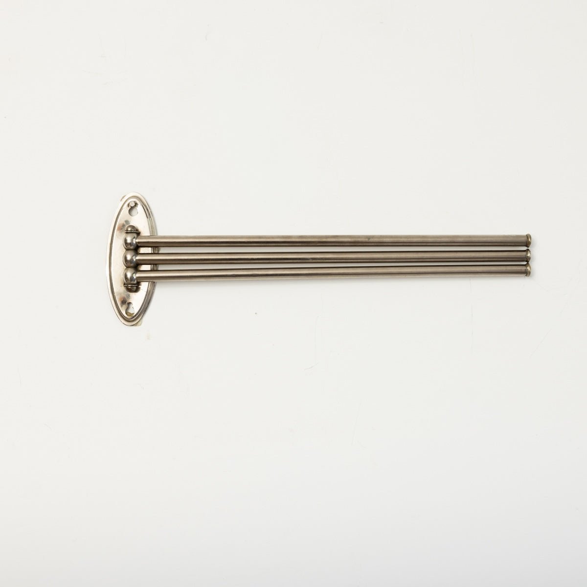 Chrome Triple Towel Bar - elsie green - decor