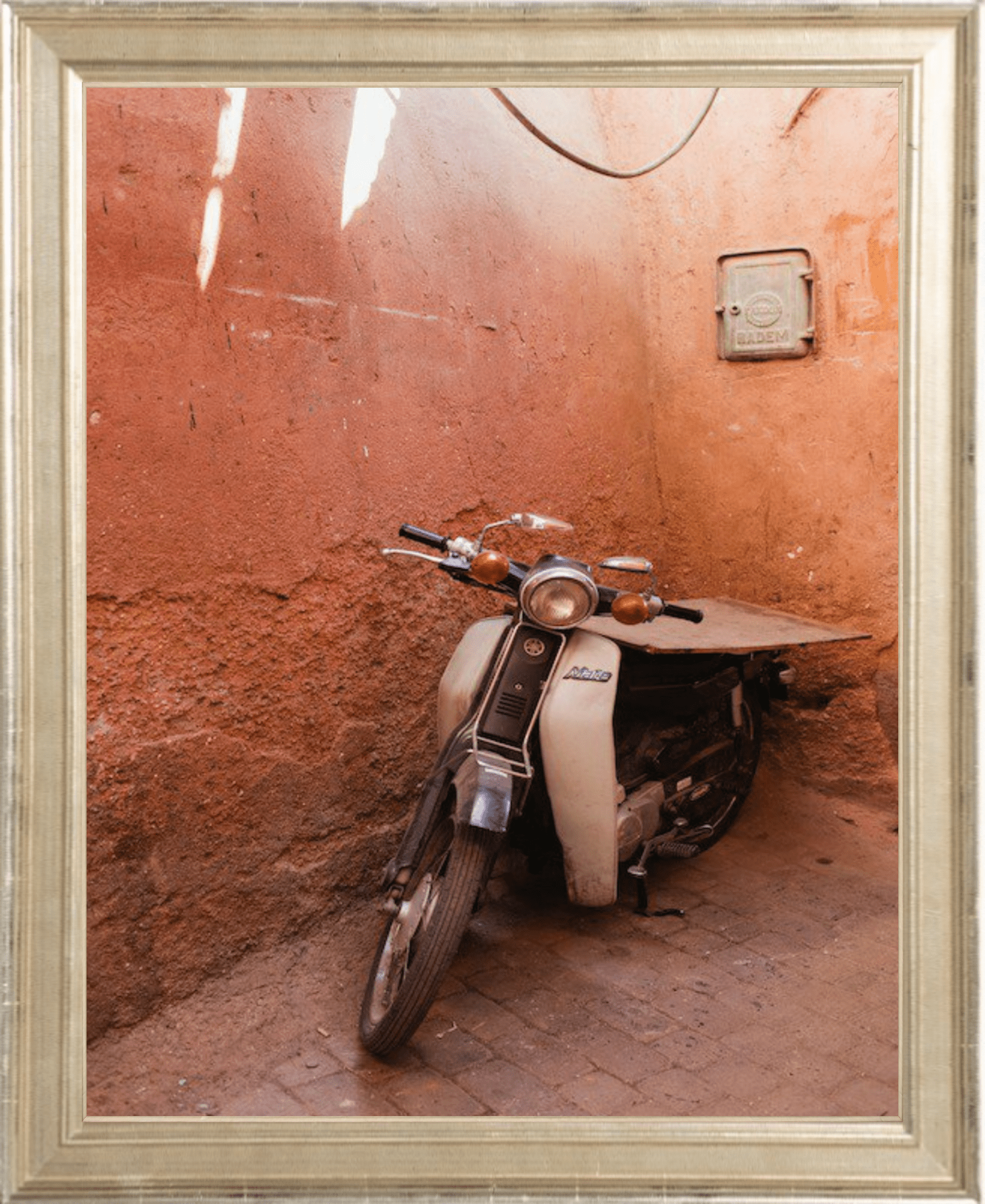 Commute in Marrakech Printed Photograph - elsie green - Art