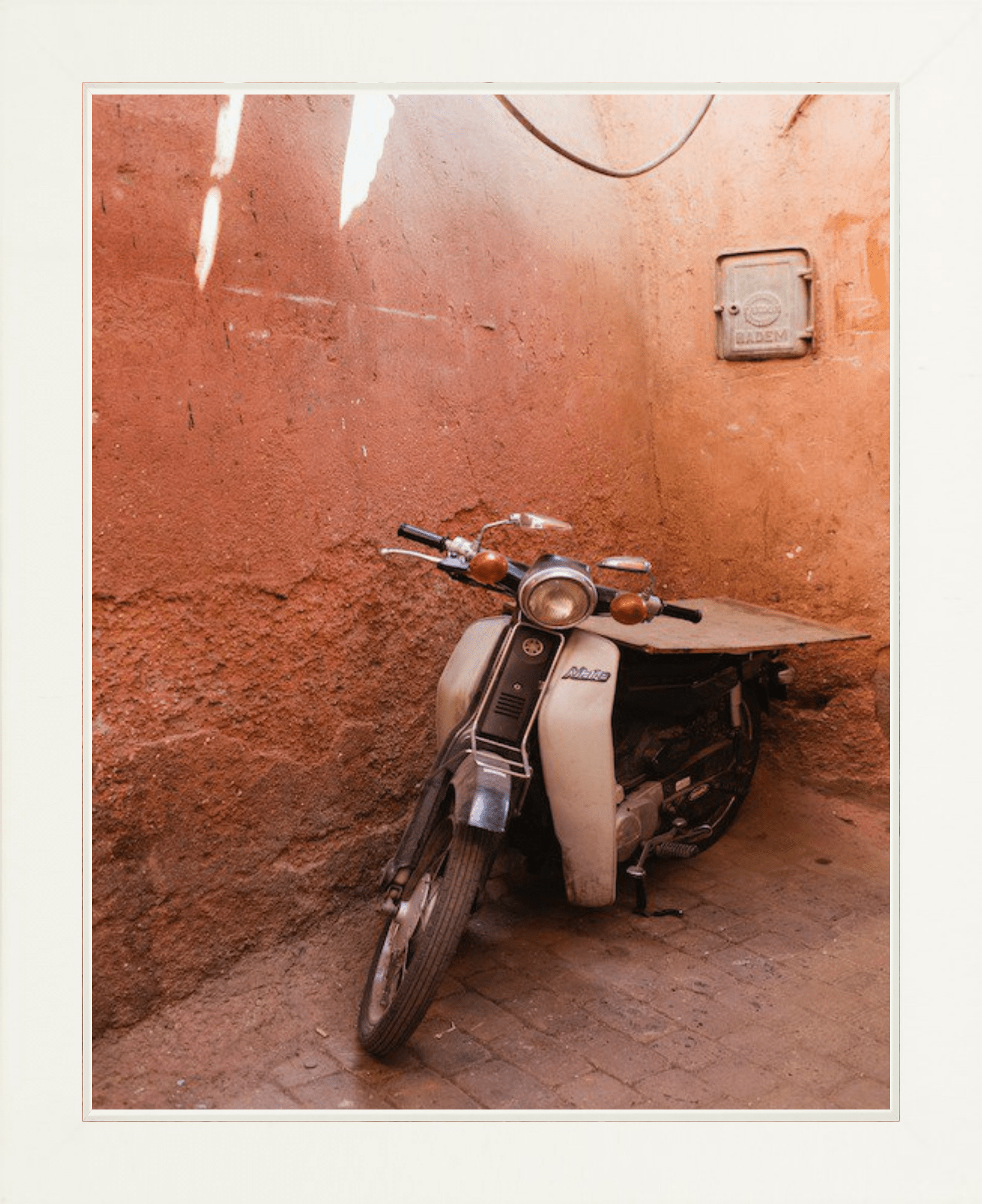 Commute in Marrakech Printed Photograph - elsie green - Art