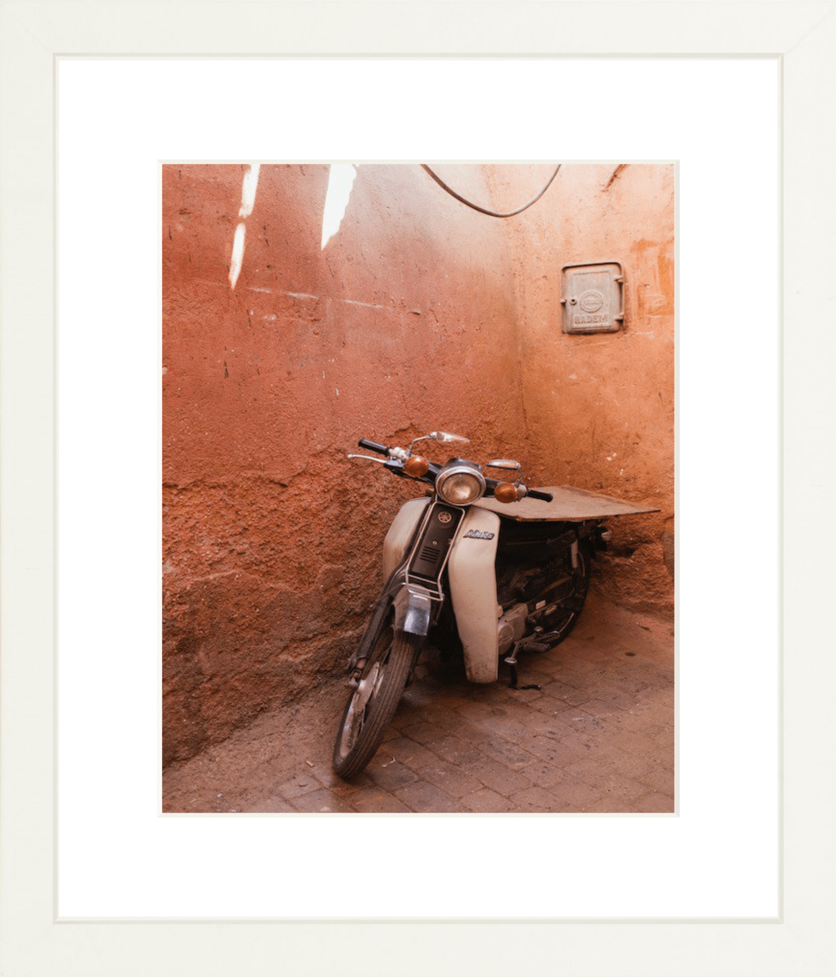 Commute in Marrakech Printed Photograph - elsie green - Art