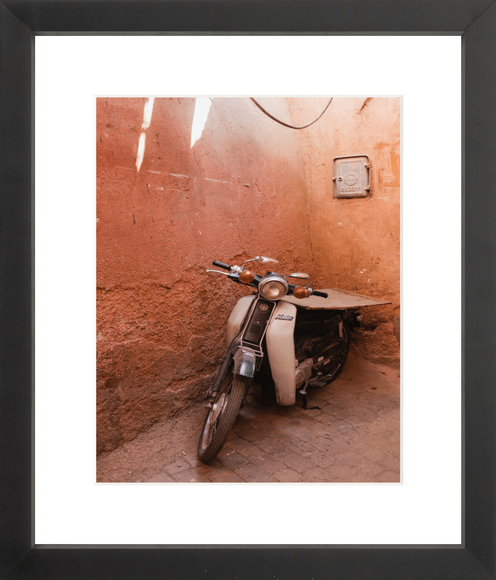 Commute in Marrakech Printed Photograph - elsie green - Art