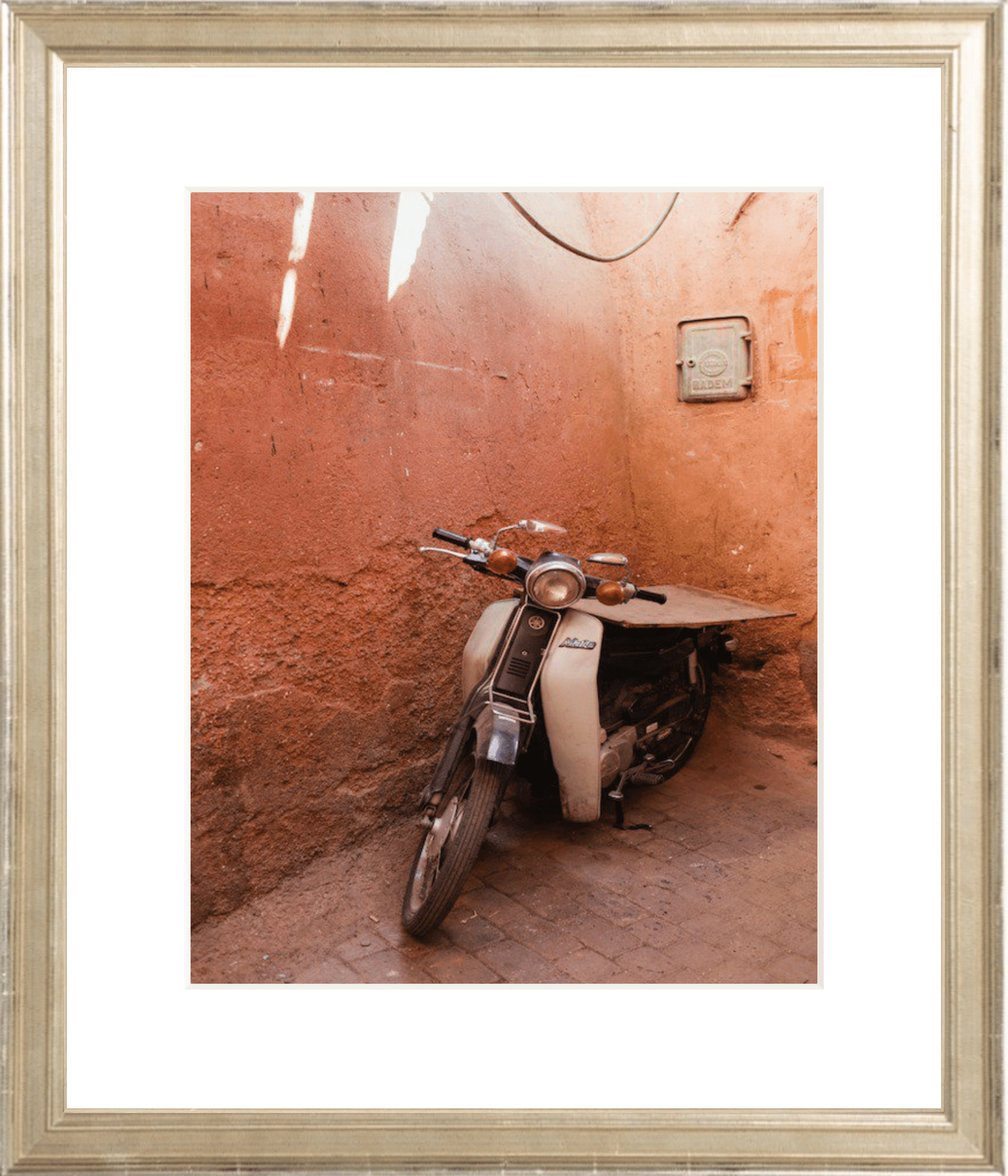 Commute in Marrakech Printed Photograph - elsie green - Art