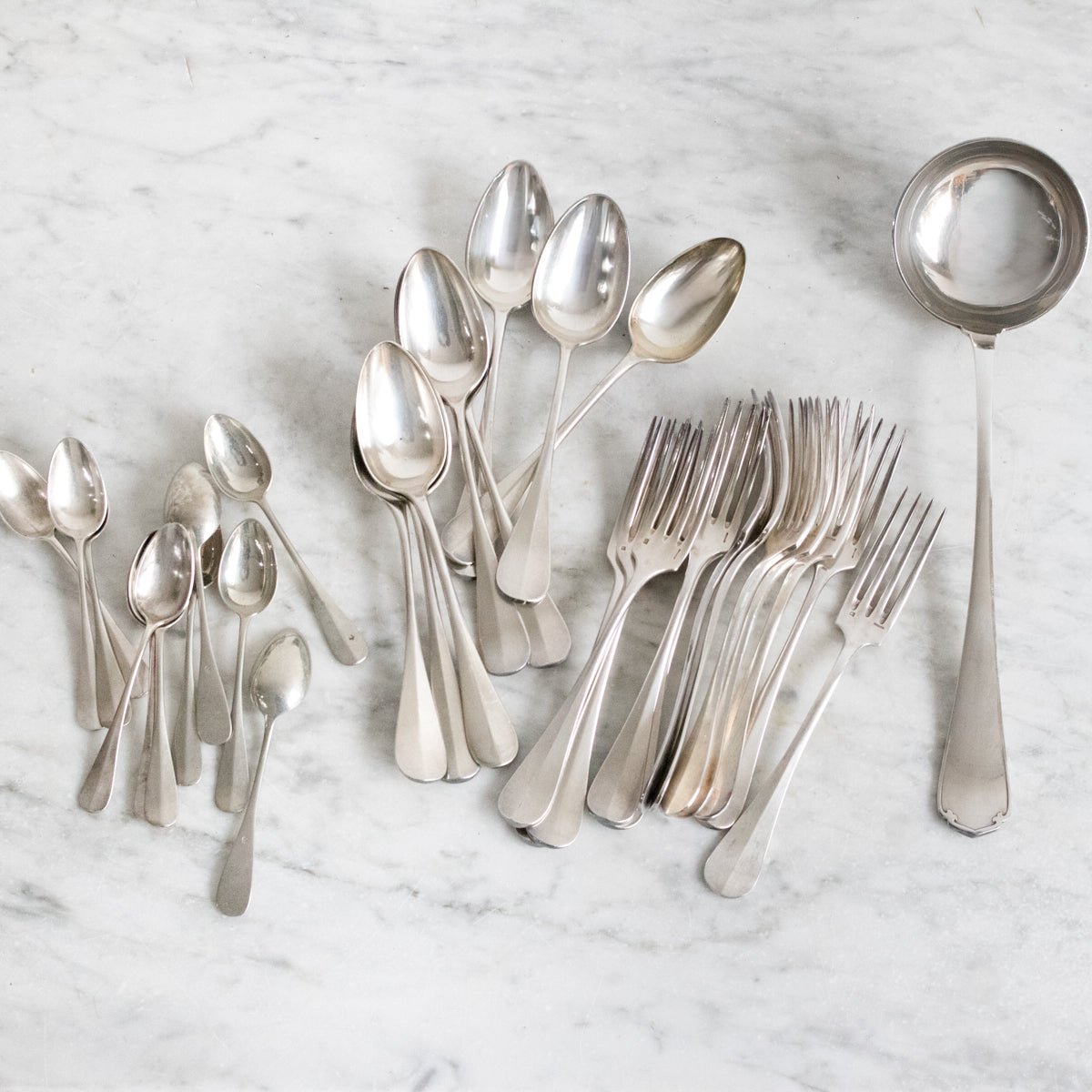 Complete Set of French Flatware | 37 Pieces - elsie green - The French Kitchen